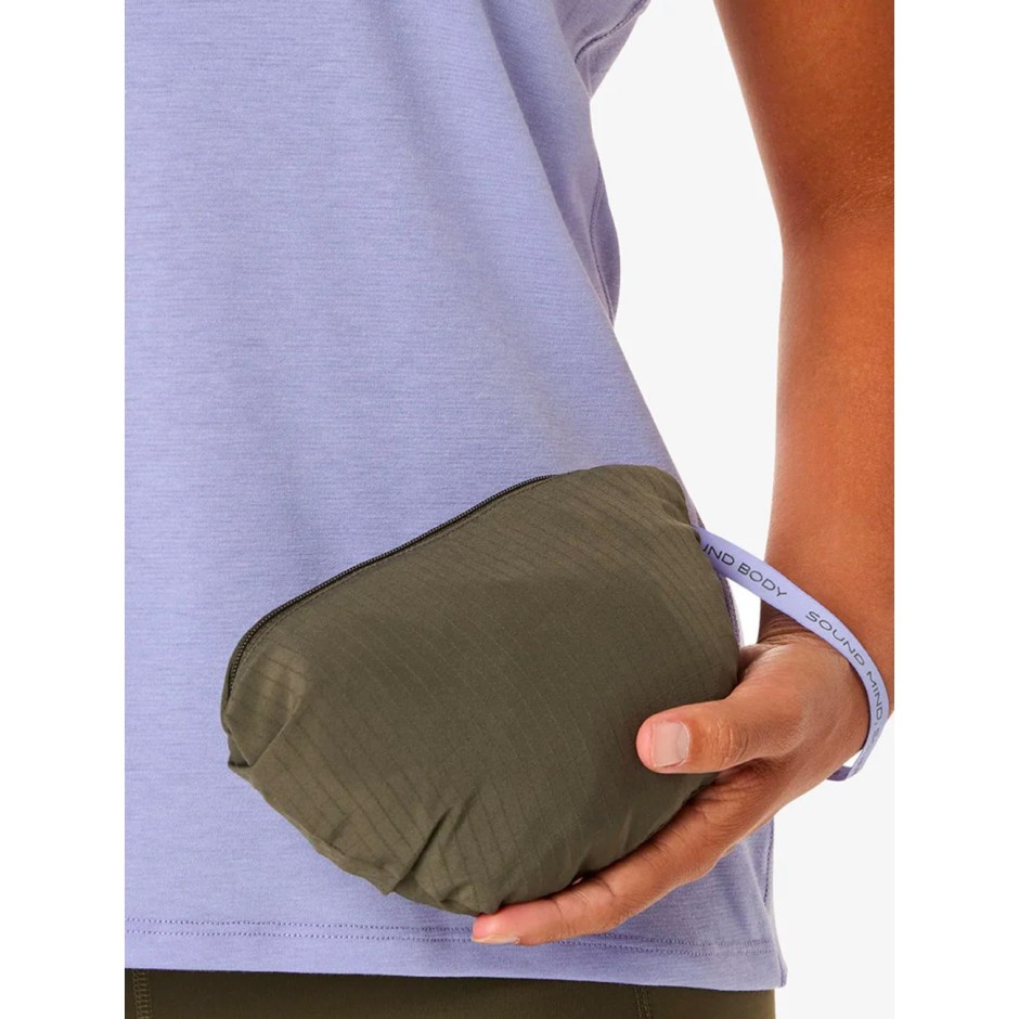 Women's Running Jacket Olive - ASICS NAGINO RUN ADJUSTABLE