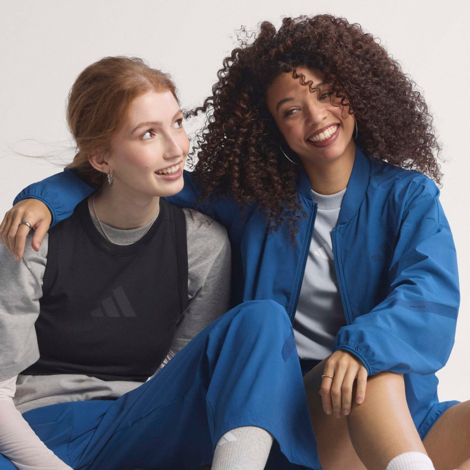 Γυναικείο Μπουφάν Πετρόλ - adidas Sportswear Z.N.E. Woven Bomber