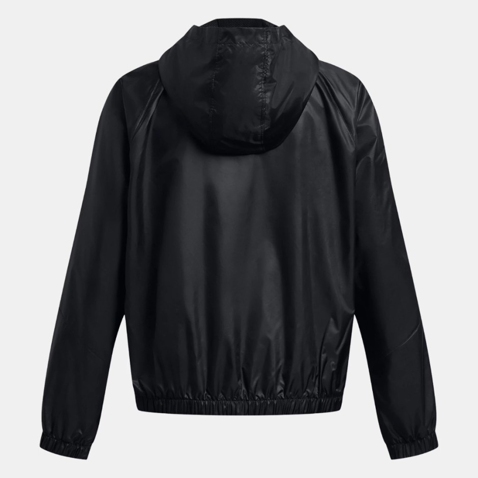 Γυναικείο Μπουφάν για Τρέξιμο Μαύρο - Under Armour Rival Sport Windbreaker 
