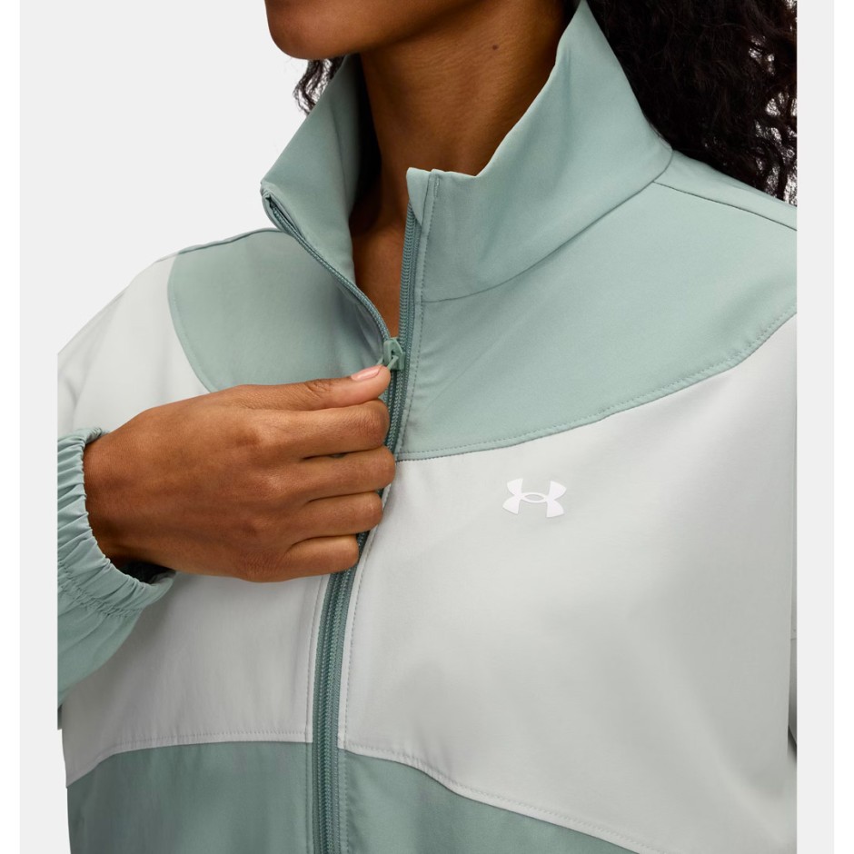 UNDER ARMOUR RIVAL WOVEN JACKET 1389631-348 Κhaki