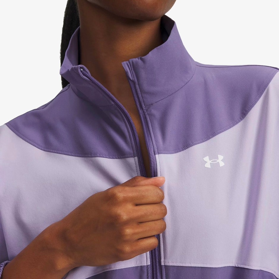 Γυναικείο Μπουφάν Προπόνησης Μωβ - Under Armour Rival Woven