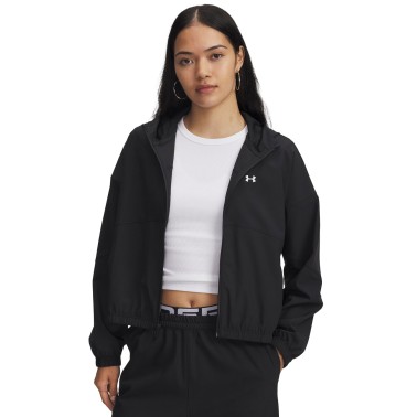 Γυναικείο Μπουφάν Μαύρο - Under Armour Rival Woven