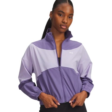 Women's Training Jacket Purple - Under Armour Rival Woven