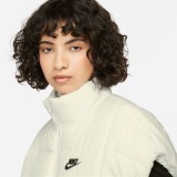 Nike Sportswear Classic Puffer Εκρού - Γυναικείο Αμάνικο Μπουφάν