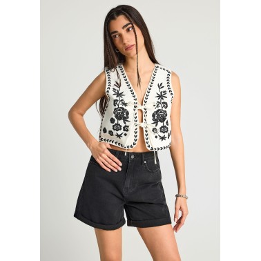 FUNKY BUDDHA  FBL013-116-01-OFF WHITE Ecru