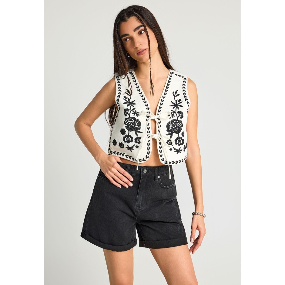 FUNKY BUDDHA  FBL013-116-01-OFF WHITE Ecru