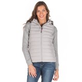 EMERSON HOODED FAKE DOWN QUILTED VEST JACKET 192.EW10.114-RPS ICE Γκρί