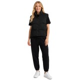 Women's Vest Jacket Black - District75 Image 4