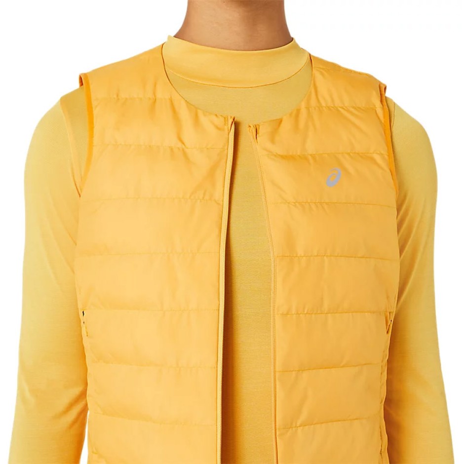 ASICS PADDED RUN VEST 2012C383-750 Yellow