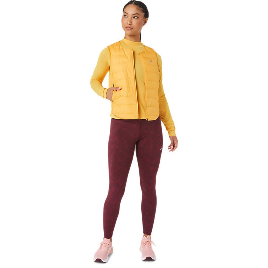 ASICS PADDED RUN VEST 2012C383-750 Yellow