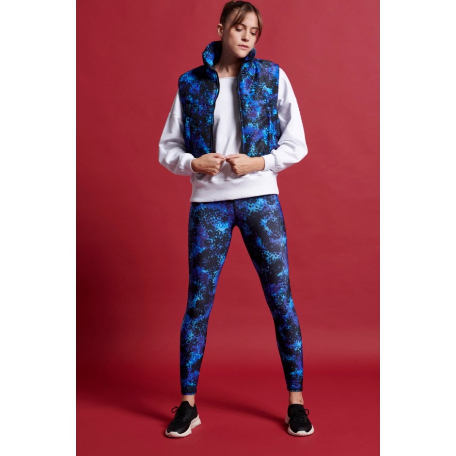 BAYA VEST PUFFER JACKET48970-BLUE Μπλε