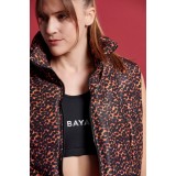 BAYA VEST PUFFER JACKET 48971-BROWN Καφέ Εικόνα 0