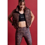 BAYA VEST PUFFER JACKET 48971-BROWN Καφέ Εικόνα 
