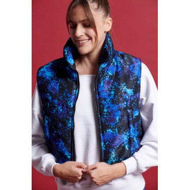 BAYA VEST PUFFER JACKET48970-BLUE Μπλε