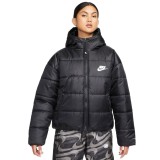 Γυναικείο Μπουφάν NIKE W NSW SYN TF RPL HD JKT Μαύρο DX1797-010  Εικόνα 