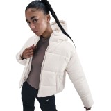 Γυναικείο Μπουφάν Εκρού - Nike Sportswear Classic Puffer Εικόνα 3