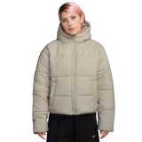 Γυναικείο Μπουφάν Εκρού - Nike Sportswear Classic Puffer Εικόνα 