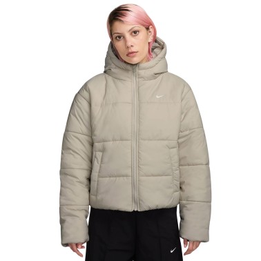 Γυναικείο Μπουφάν Εκρού - Nike Sportswear Classic Puffer