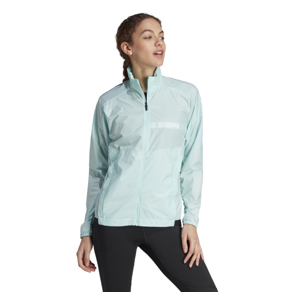 adidas Performance TERREX MULTI WIND JACKET Τιρκουάζ