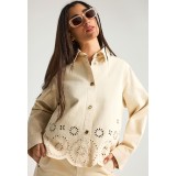 FUNKY BUDDHA  FBL013-160-01-OFF WHITE Εκρού Εικόνα 2