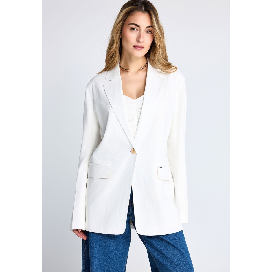 FUNKY BUDDHA  FBL013-109-01-OFF WHITE Εκρού