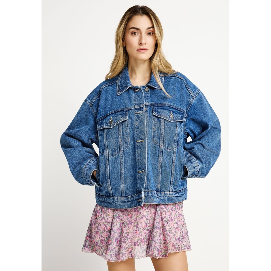 FUNKY BUDDHA  FBL013-164-01-MD BLUE Τζήν
