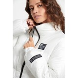 Γυναικείο Μπουφάν BODYTALK Λευκό 1222-907829-00200  Εικόνα 1