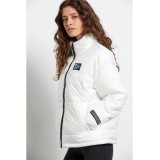 Γυναικείο Μπουφάν BODYTALK Λευκό 1222-907829-00200  Εικόνα 3