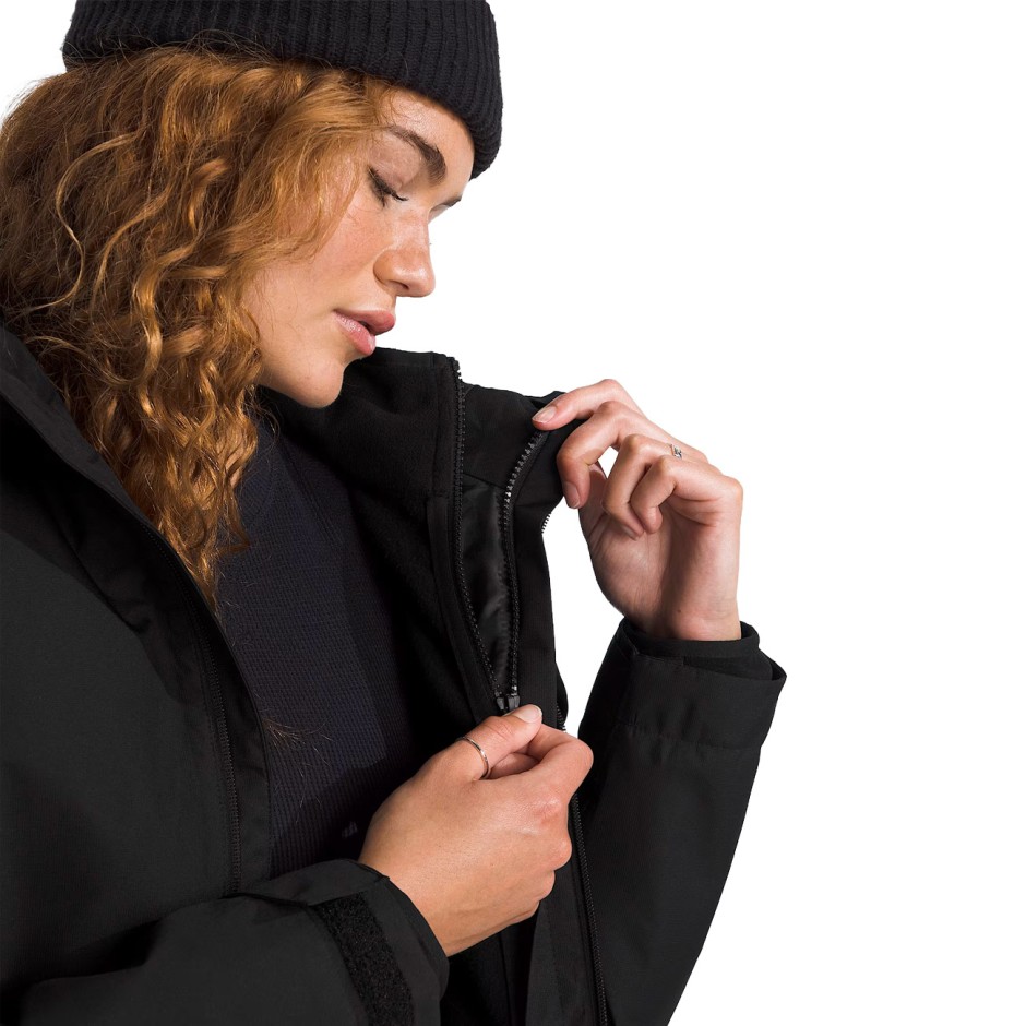 Women's Jacket Black - The North Face Quest Triclimate 3-in-1