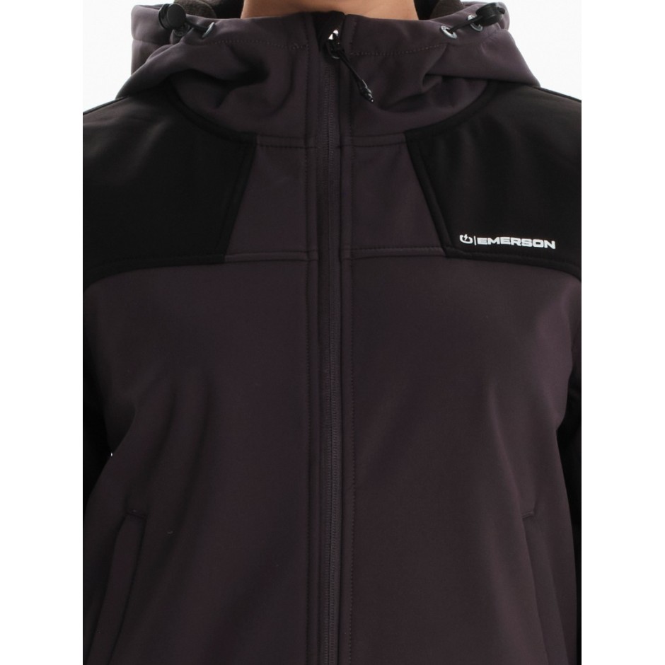EMERSON 242.EW11.20-PLUM/BLACK Βυσσινί