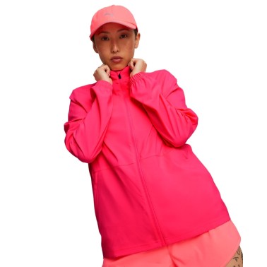 PUMA RUN FAVORITE WOVEN JACKET W 520185-34 Coral