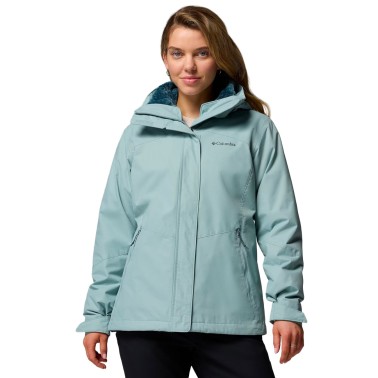 Γυναικείο Μπουφάν Πετρόλ - Columbia Bugaboo III Fleece Interchange