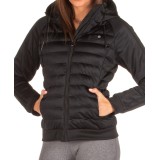 BODY ACTION PADDED SLIM JACKET WITH HOOD 071930-01-01 Black Image 1