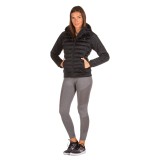 BODY ACTION PADDED SLIM JACKET WITH HOOD 071930-01-01 Black Image 2