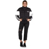 adidas Originals CROPPED PUFFER JACKET ED7598 White-Black Image 3
