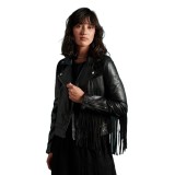 SUPERDRY BROOKLYN LEATHER W5010348A-02A Black Image 