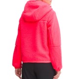 SUPERDRY D3 SDCD HOODED FLEECE TREKKER JKT W5011820A-1ZP Pink Image 0