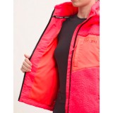 SUPERDRY D3 SDCD HOODED FLEECE TREKKER JKT W5011820A-1ZP Pink Image 2