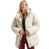 Γυναικείο Μπουφάν SUPERDRY CODE XPD COCOON PADDED Εκρού W5011263A-Y8Y  Εικόνα 