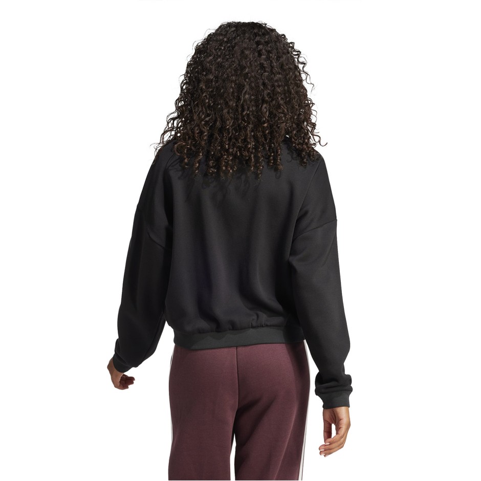 Γυναικείο Μπουφάν Μαύρο - adidas Sportswear Essentials Contemporary Logo