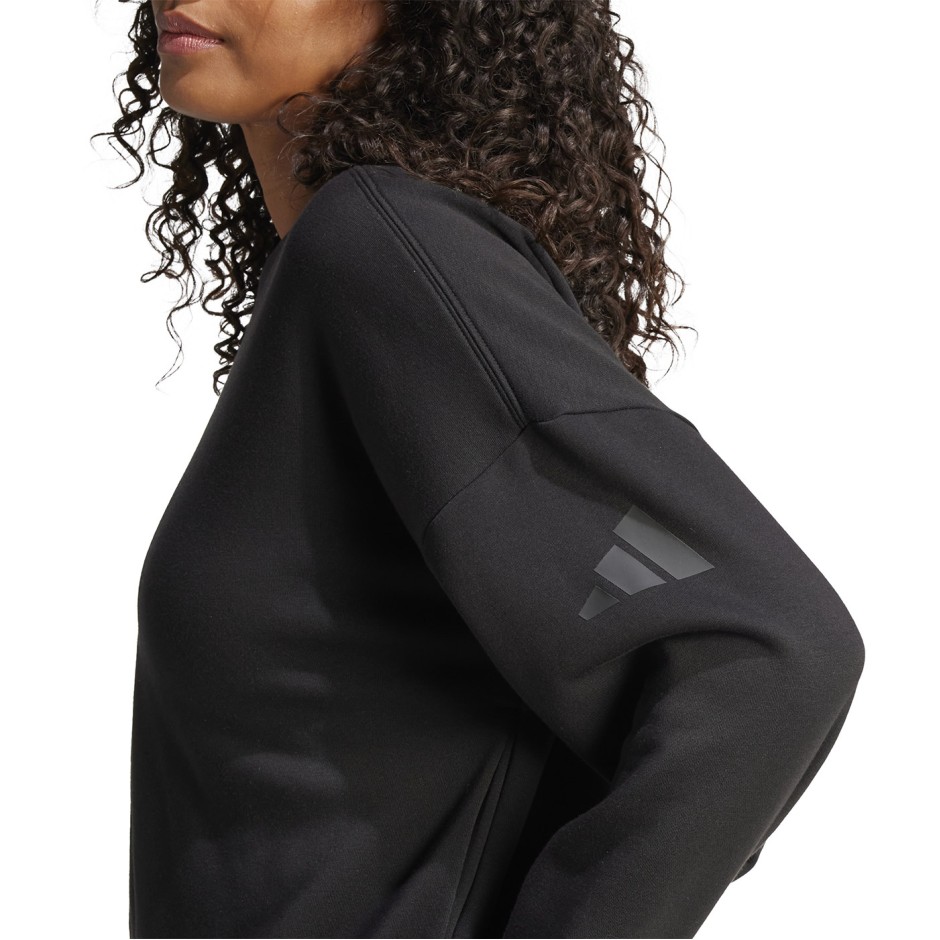 Γυναικείο Μπουφάν Μαύρο - adidas Sportswear Essentials Contemporary Logo