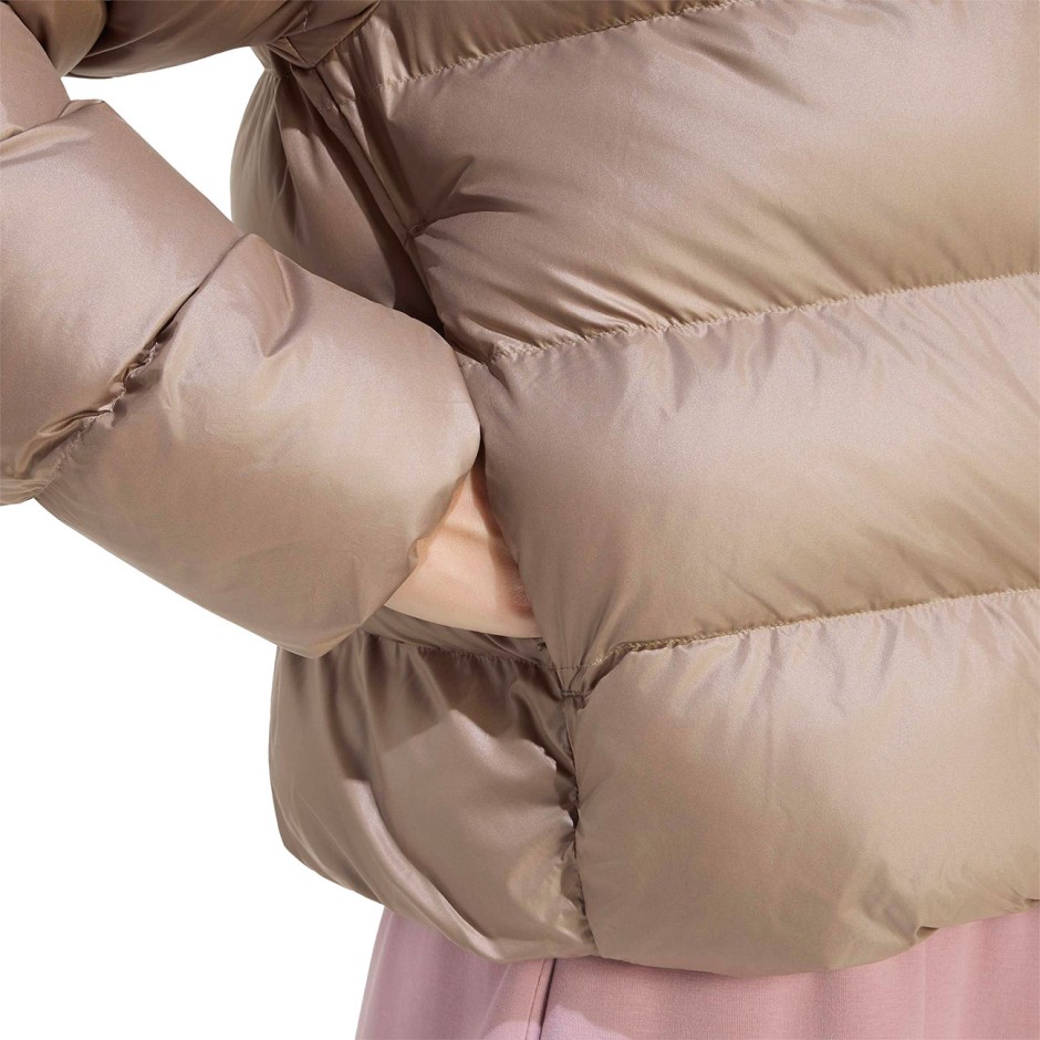 Γυναικείο Μπουφάν Χακί - adidas Sportswear Essentials Insulated