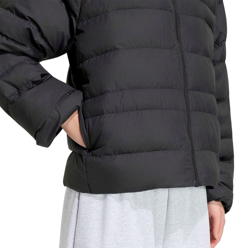 Γυναικείο Μπουφάν Μαύρο - adidas Sportswear Essentials Packable Insulated