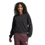 Γυναικείο Μπουφάν Μαύρο - adidas Sportswear Essentials Contemporary Logo Εικόνα 