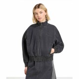 Γυναικείο Τζιν Μπουφάν Μαύρο - adidas Sportswear Stadium Washed Denim Loose Fit Εικόνα 