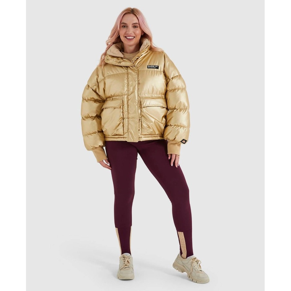 Gold ellesse jacket hotsell