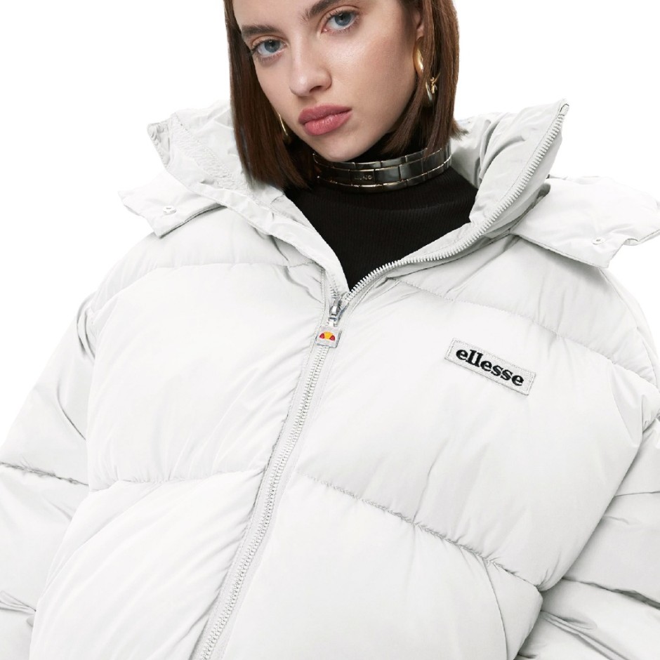 ELLESSE POLSELLI PADDED JACKET SGT19250-904 Ecru