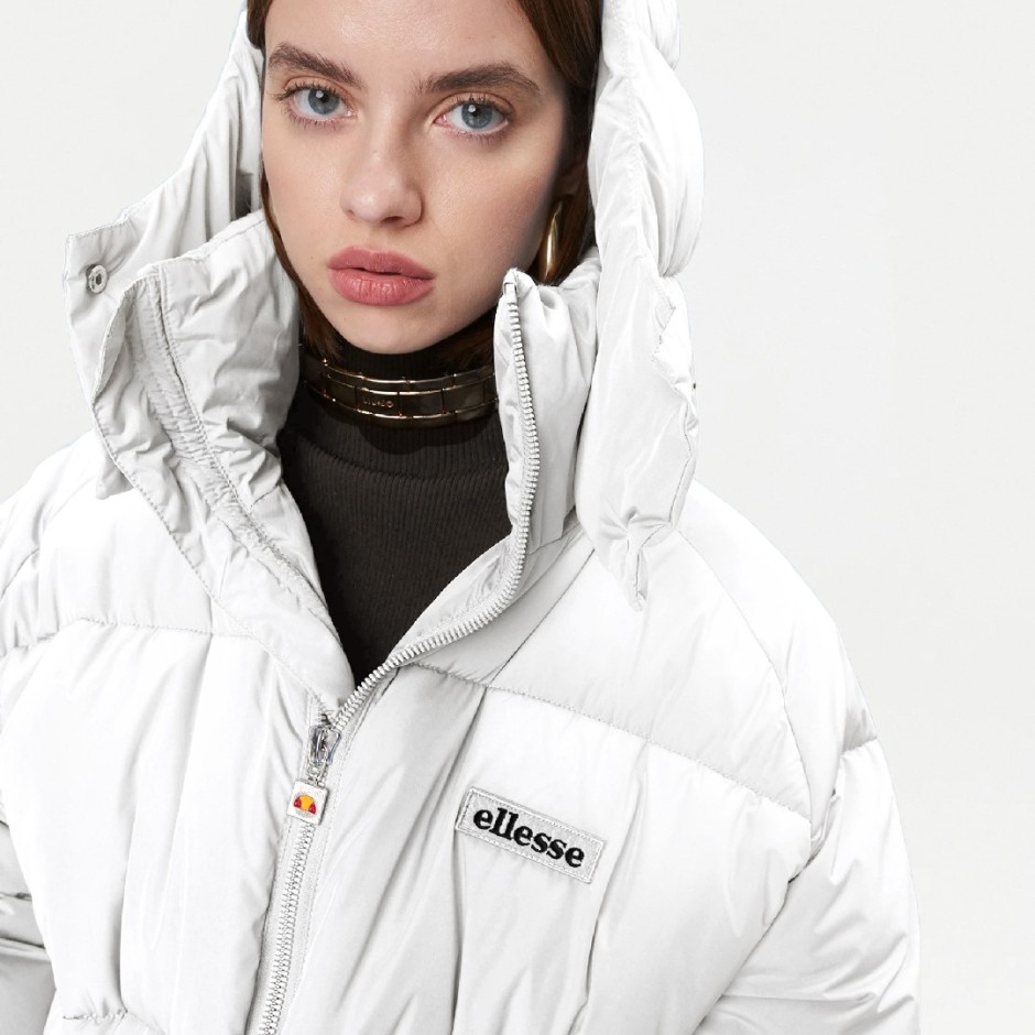 ELLESSE POLSELLI PADDED JACKET SGT19250-904 Ecru