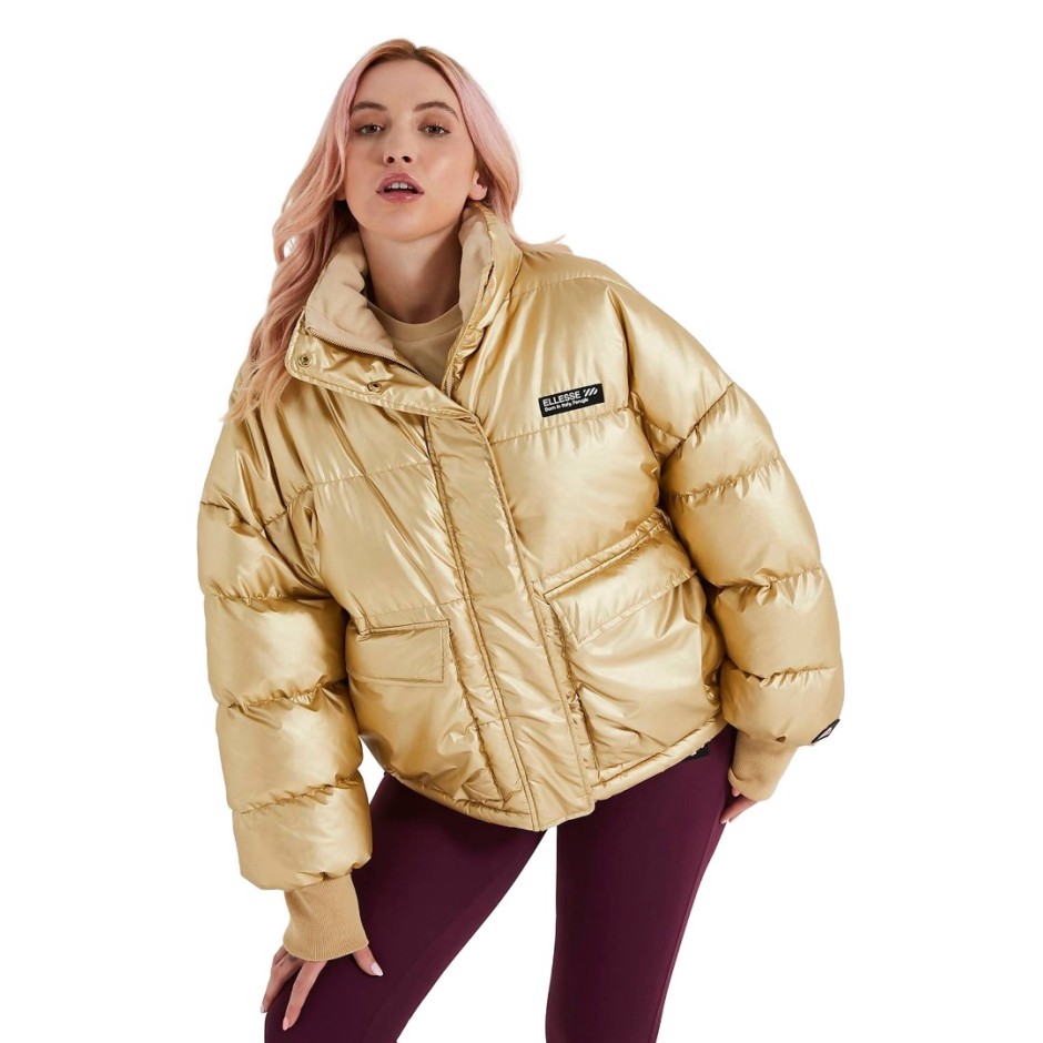 Γυναικείο Μπουφάν ELLESSE VESUVIO FZ JACKET Χρυσό SGP15854-626 