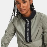 Under Armour Run Everywhere Χακί - Γυναικείο Μπουφάν για Τρέξιμο Εικόνα 3